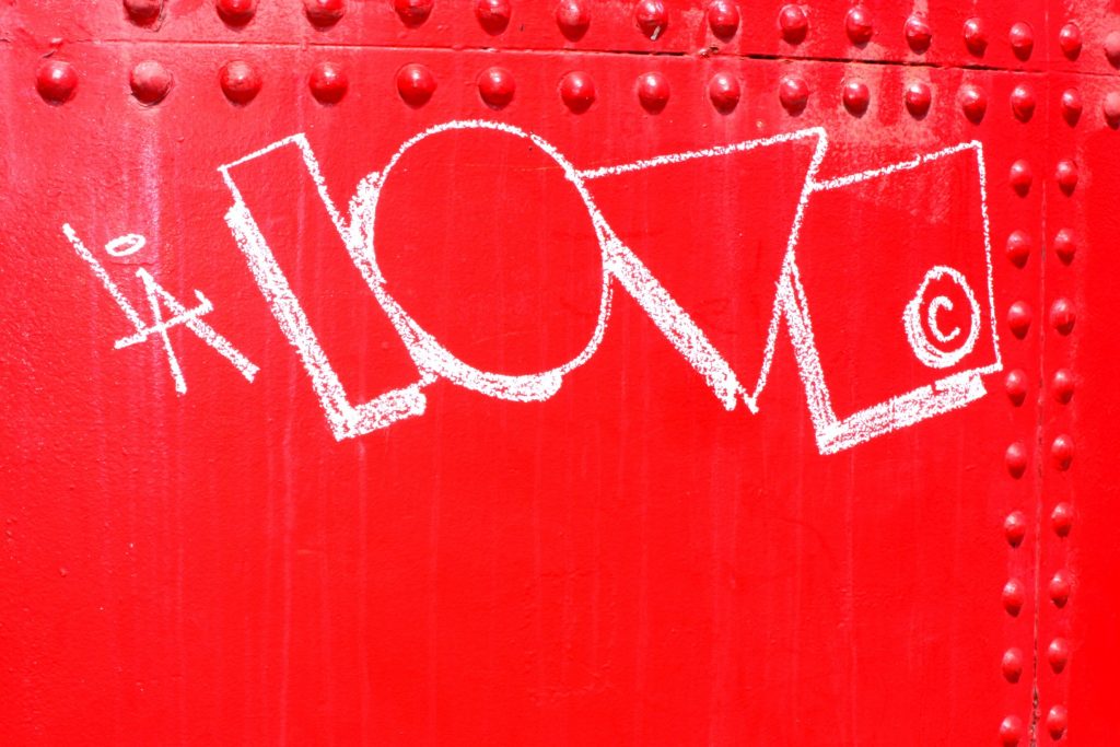 Lighthouse Love Sign