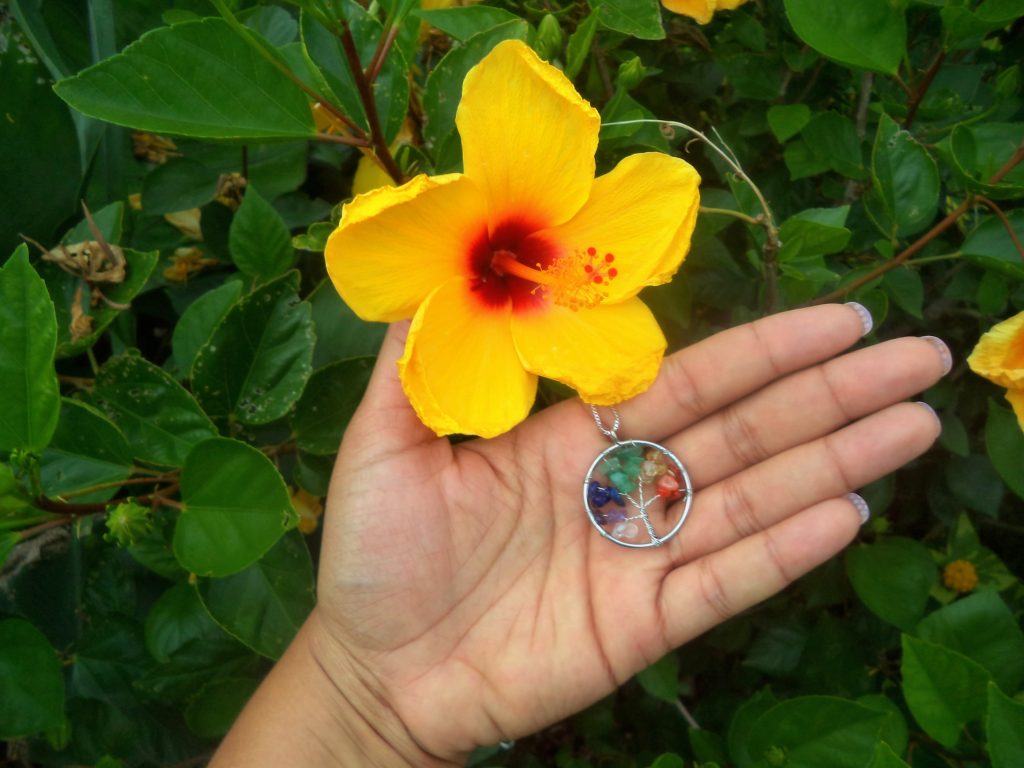 Just Brennon Tree of Life Chakra Necklace