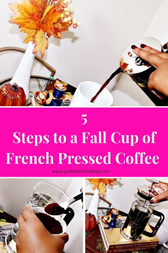 5 Steps to a Fall Cup of French Pressed Coffee