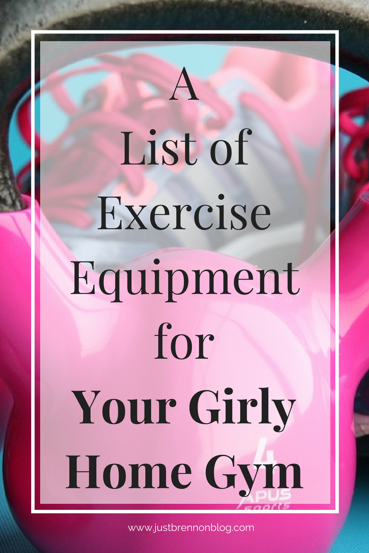 A List Of Exercise Equipment For Your Girly Home Gym Just