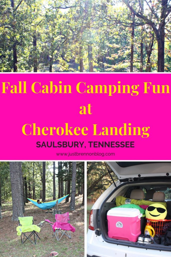 Fall Cabin Camping Fun at Cherokee Landing