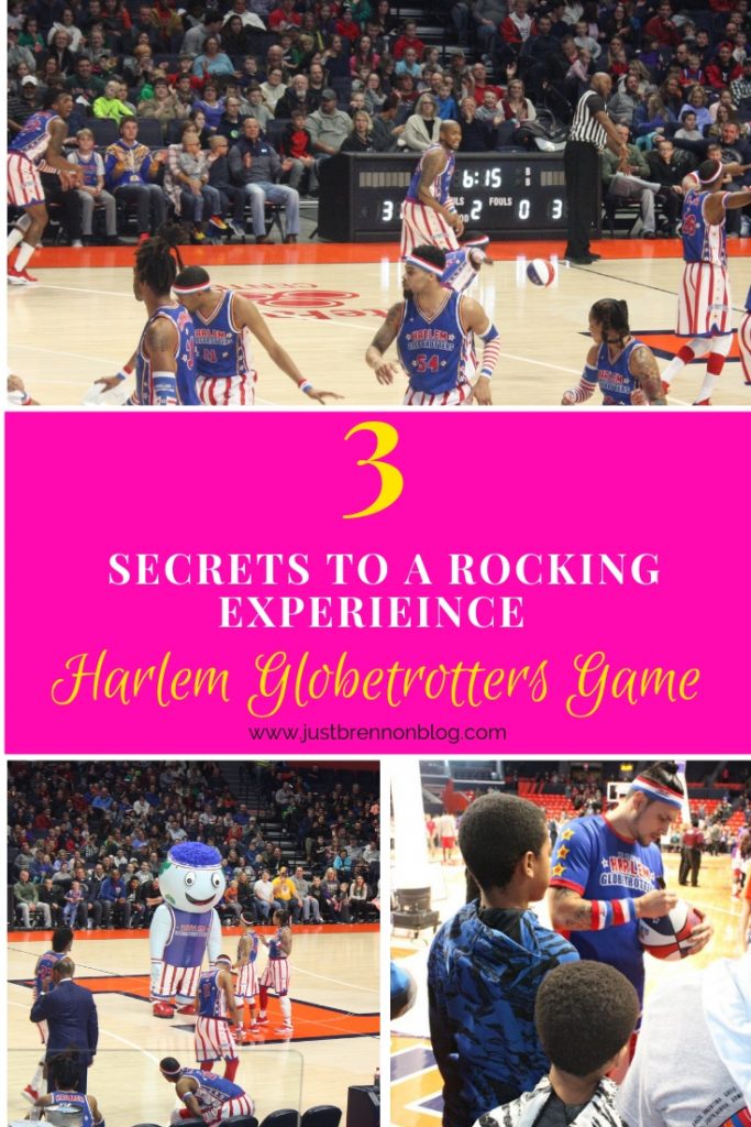 3 Secrets Harlem Globetrotters Game 2019