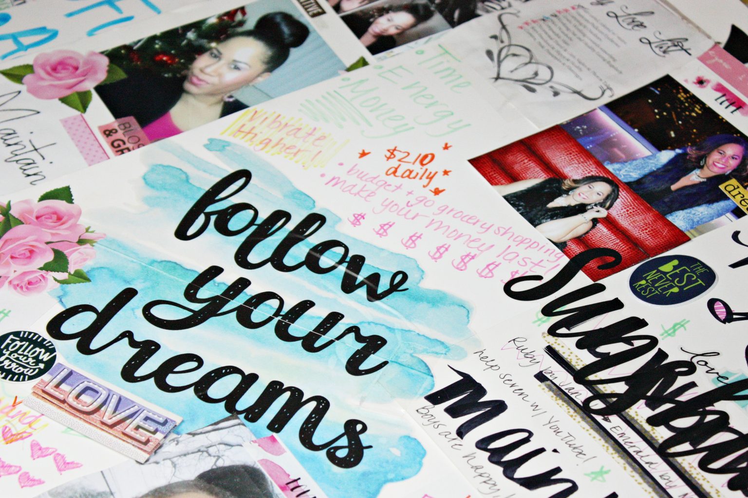 How I Create My Vision Board Every Year - Just Brennon Blog