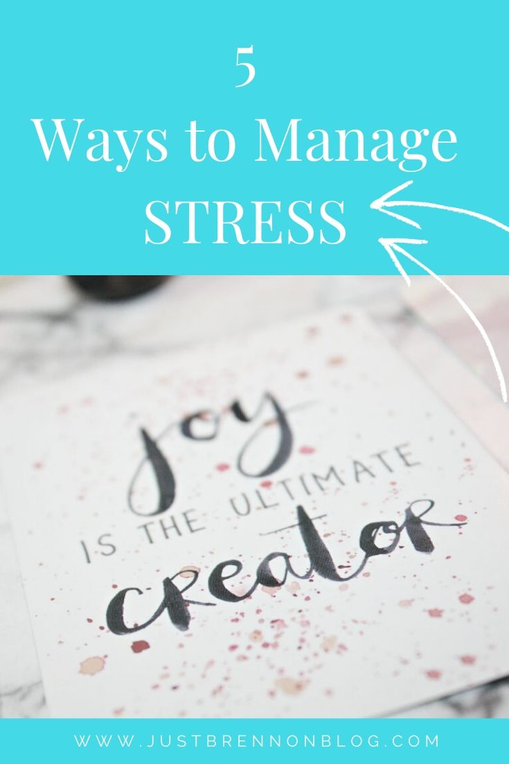 5 Ways to Manage Stress