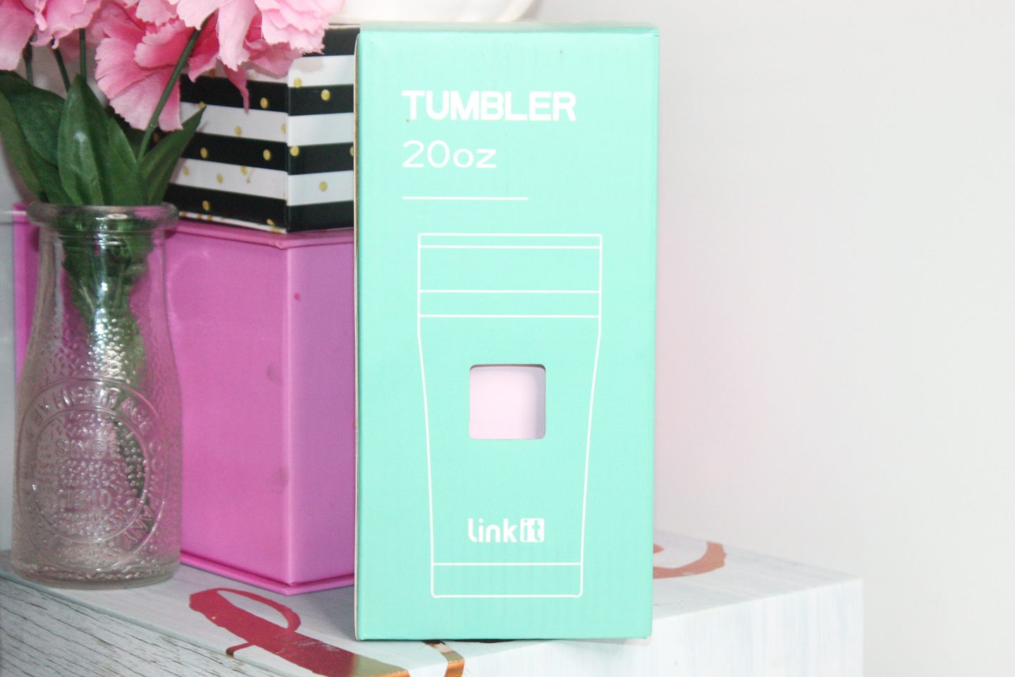 Pink Linkit Tumbler
