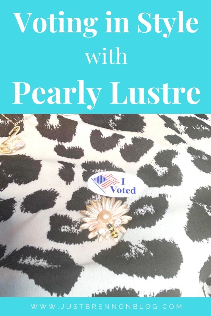 Voting in Style with Pearly Lustre