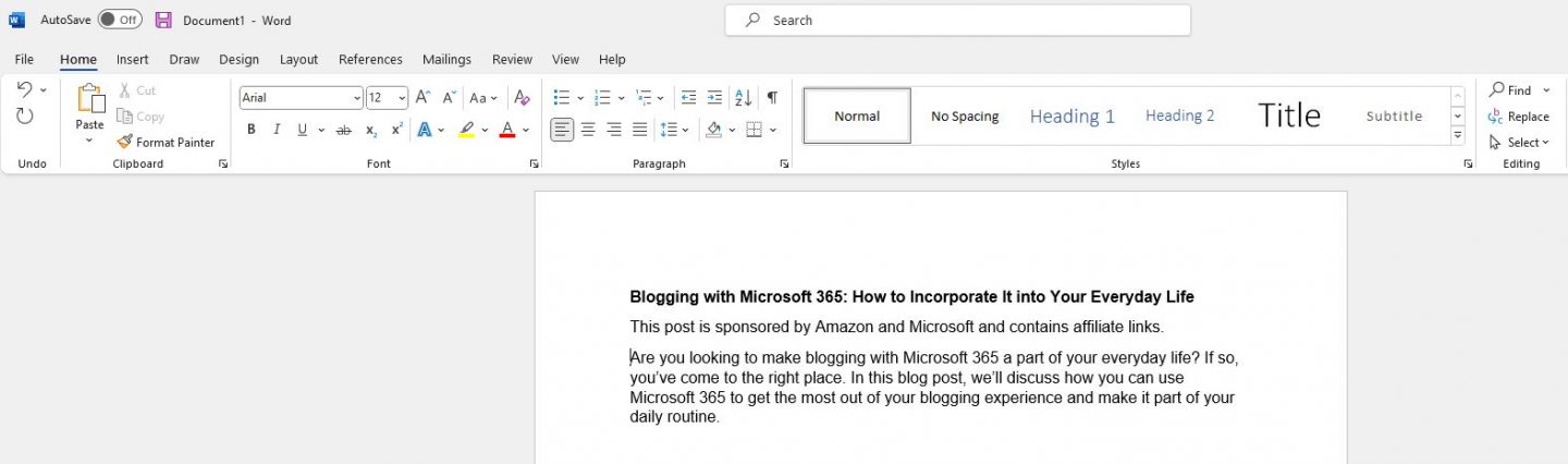 Blogging with Microsoft 365: How to Incorporate It Into Your Everyday Life 