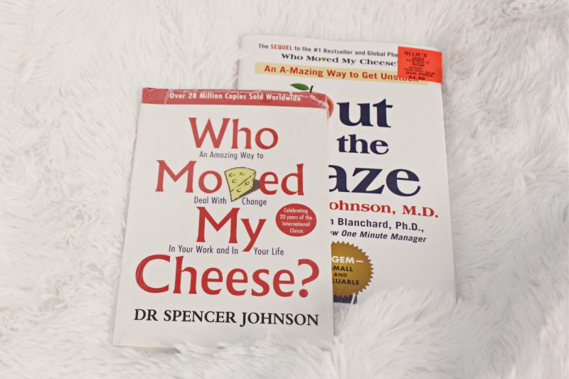Who Moved My Cheese? and Out of the Maze by Spencer Johnson | A Review in 2023