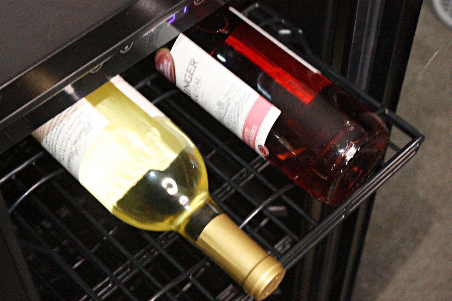 The Newair 15" FlipShelf™ Wine and Beverage Refrigerator