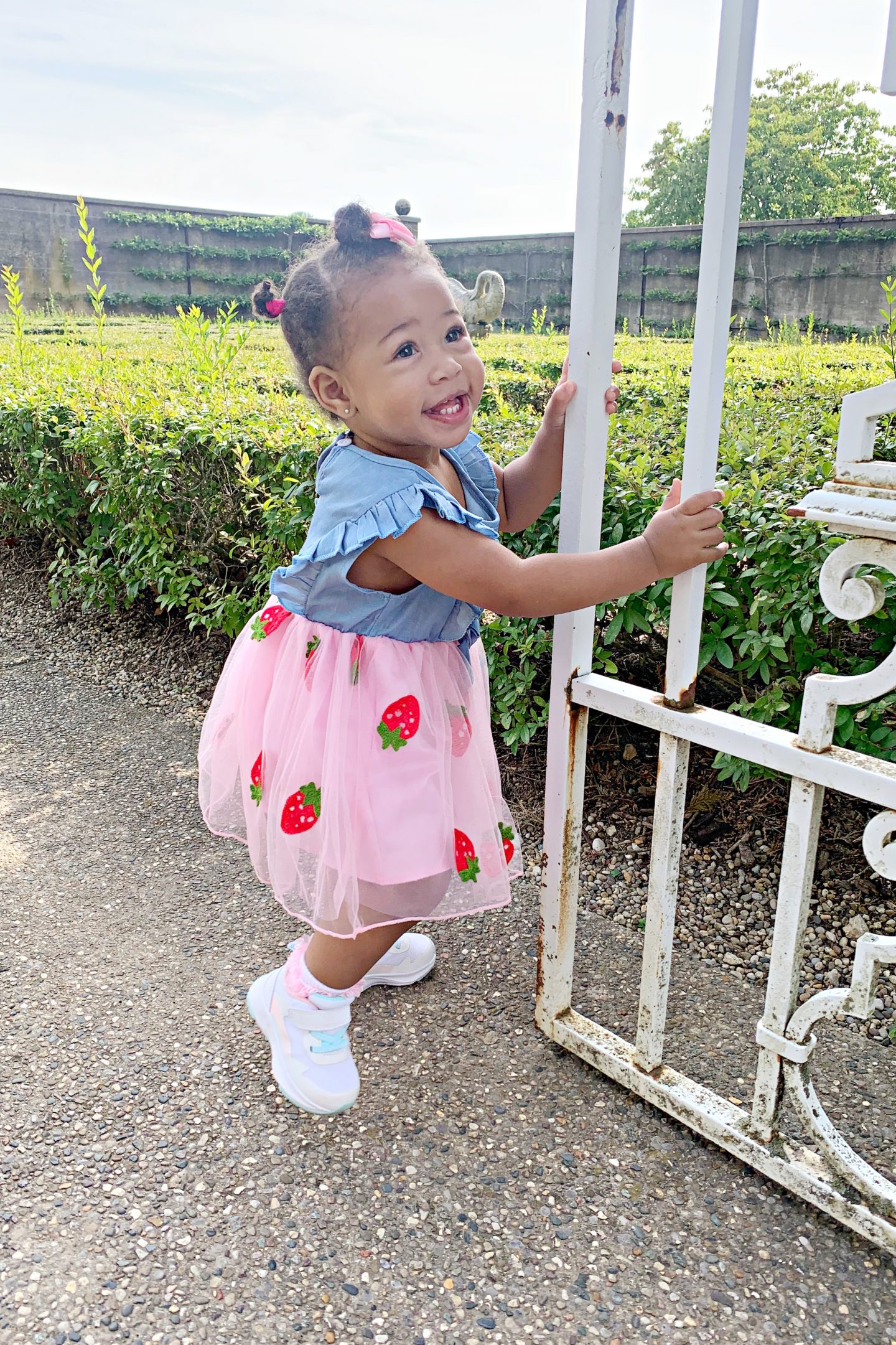 A Sweet Garden Tour Adventure in my Jessakae Strawberry Shortcake Dress