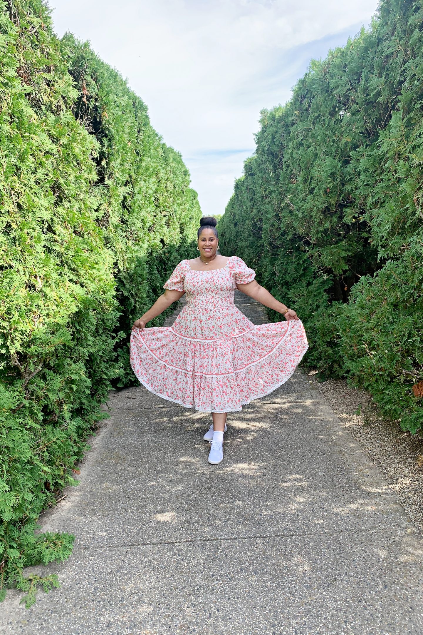 A Sweet Garden Tour Adventure in my Jessakae Strawberry Shortcake Dress