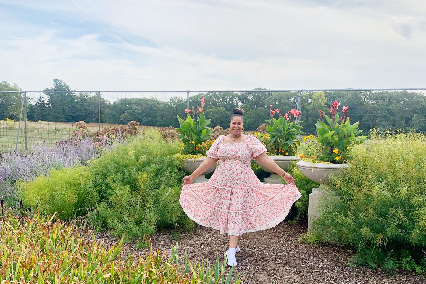 A Sweet Garden Tour Adventure in my Jessakae Strawberry Shortcake Dress