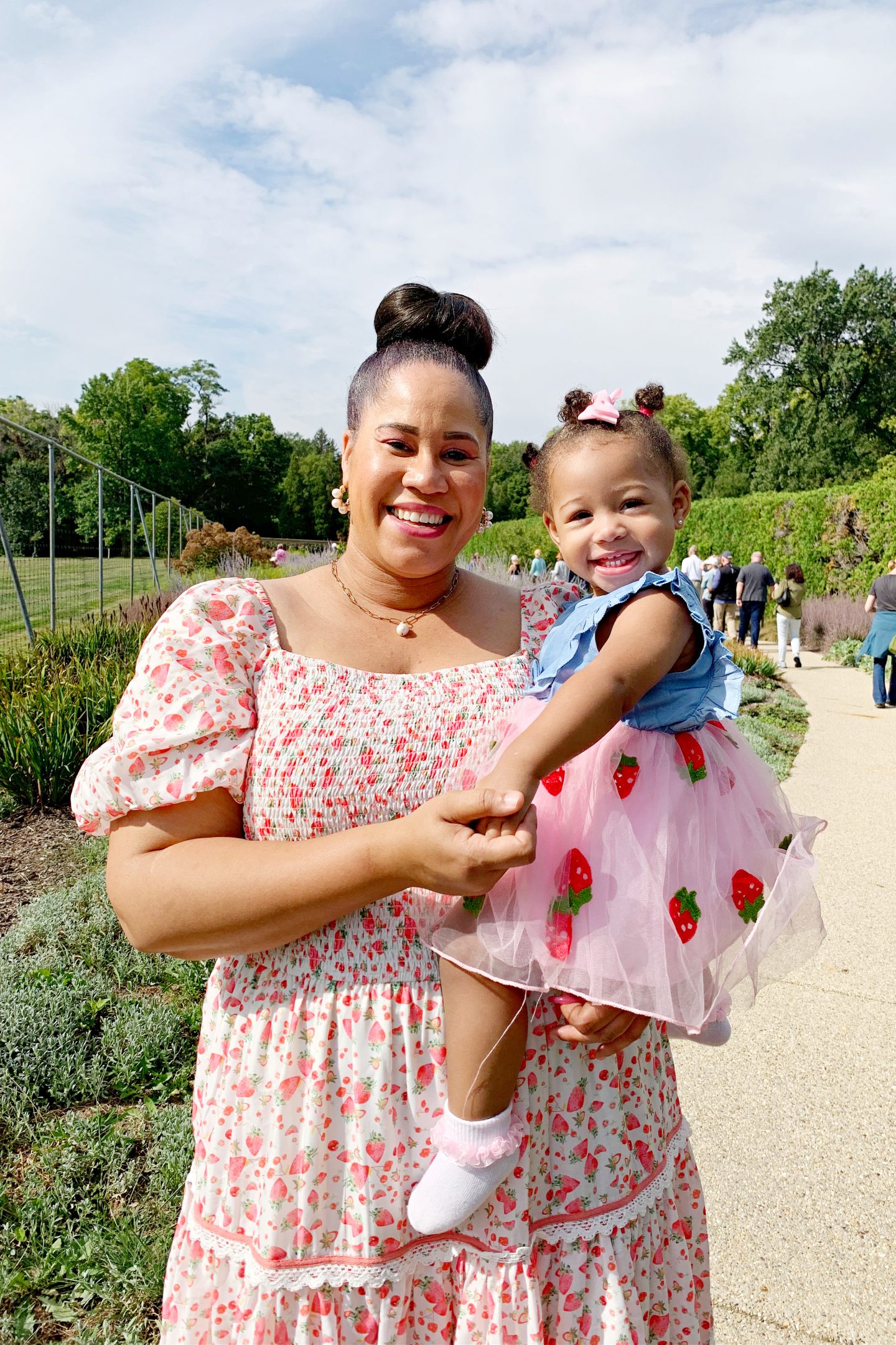 A Sweet Garden Tour Adventure in my Jessakae Strawberry Shortcake Dress