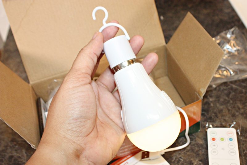 Updating Our Emergency Bags with Neporal MagicGlow Rechargeable Light Bulbs