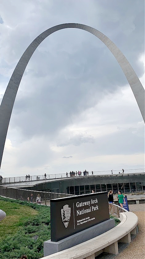 Visiting Gateway Arch National Park | Stormy Conditions