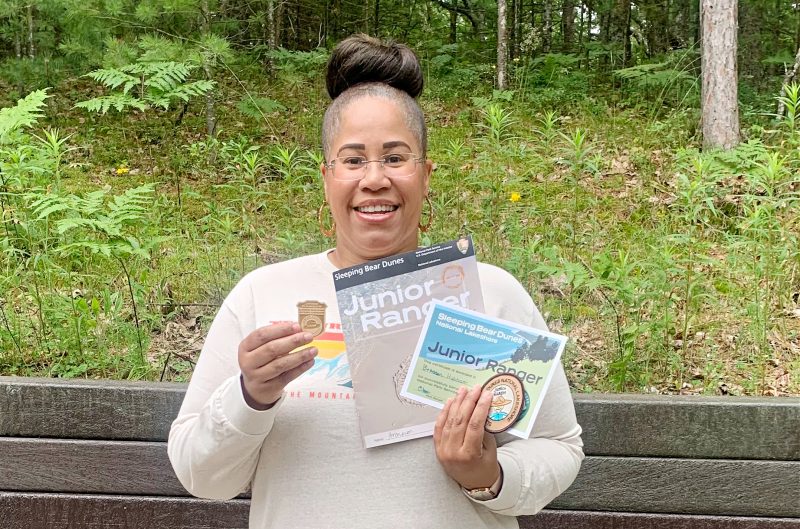 Earning My Junior Ranger Patch and Badge as a 40-something | Sleeping Bear Dunes