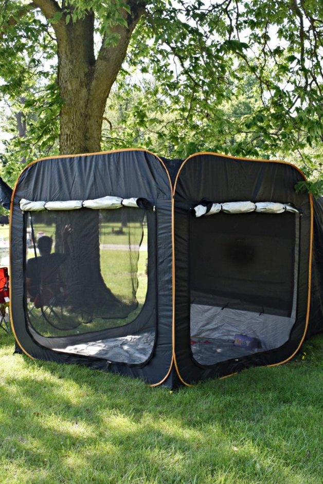 Day Camping at Kickapoo State Park | Temu SUV Pop-Up Tent Review