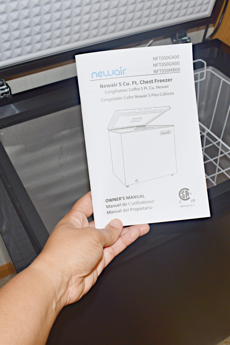 Newair Mini Deep Chest Freezer | NFT050MB00 Review