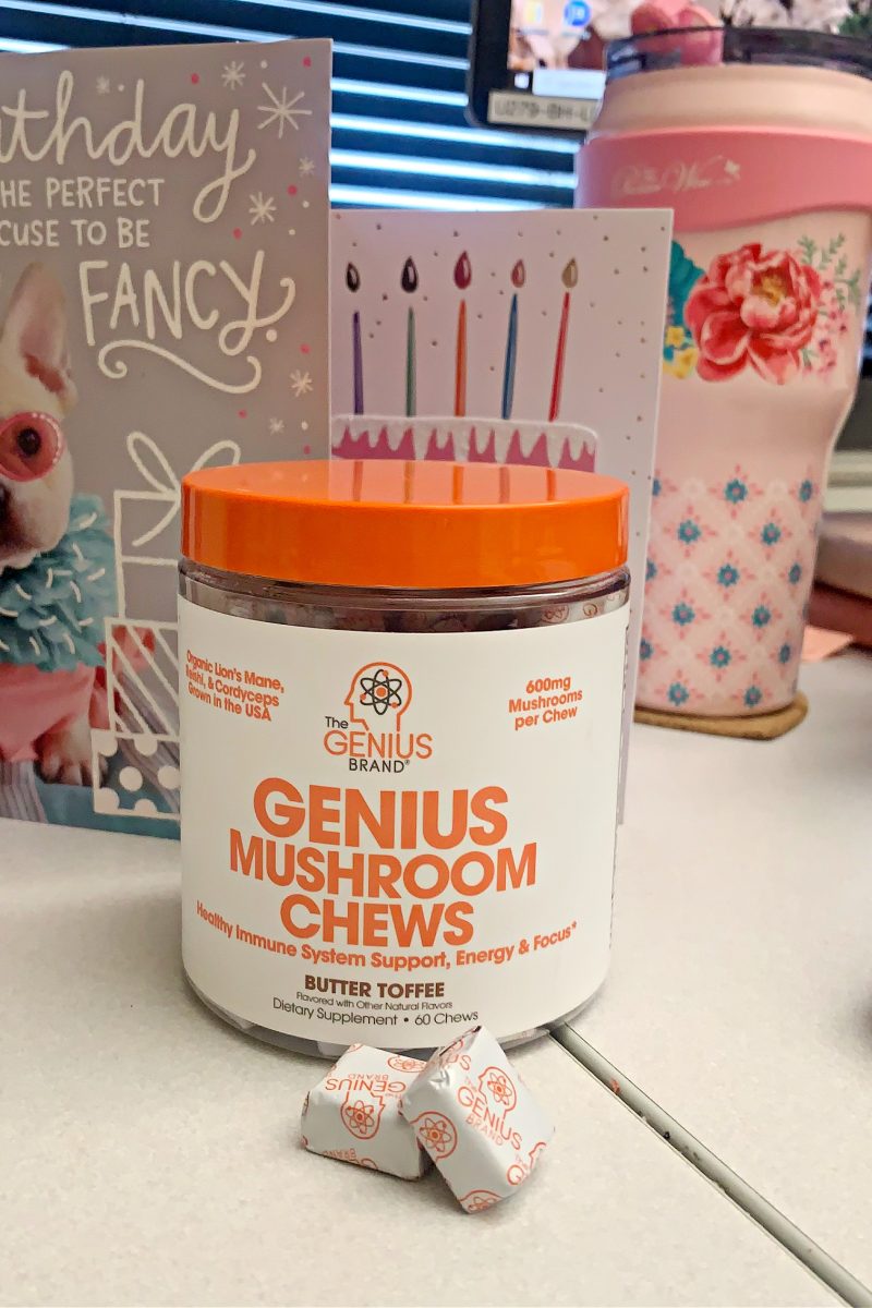 Staying Focused While Working Remotely with Genius Mushroom Chews + Review